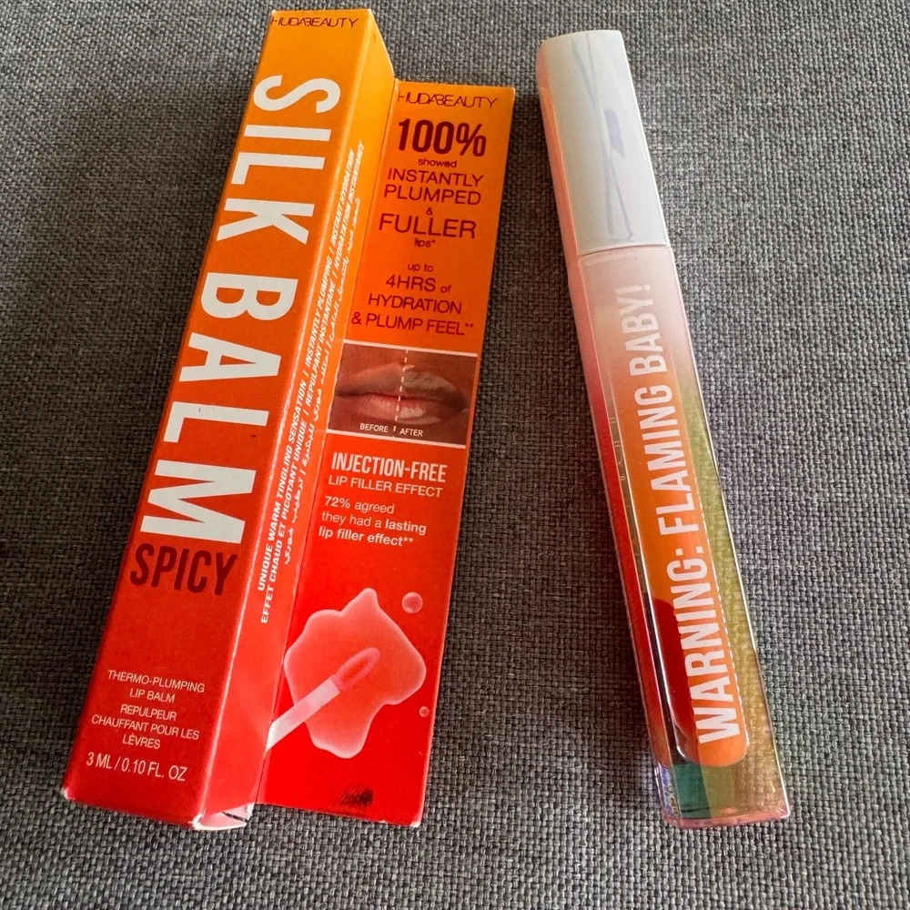 Huda Beauty Silk Balm Spicy Lip Gloss